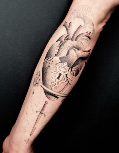 Herz Tattoo Arm Tattoo