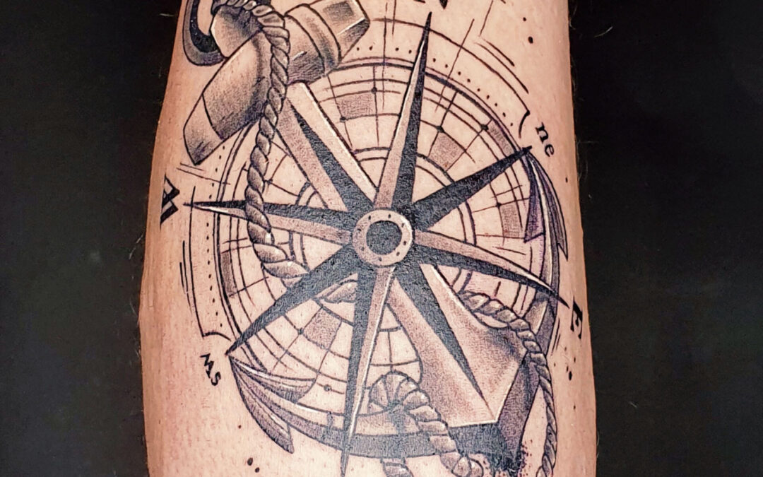 Kompass Tattoo