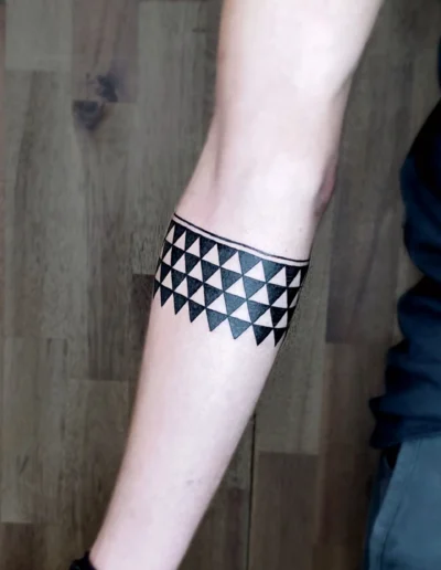 Geometrietattoo Arm