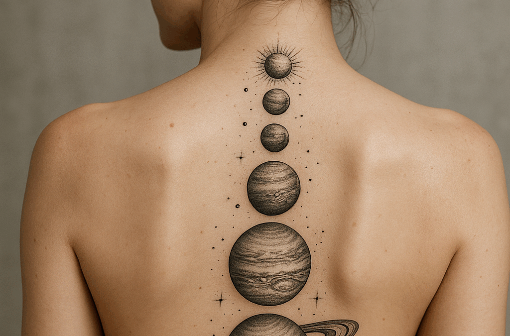 Planeten Tattoo