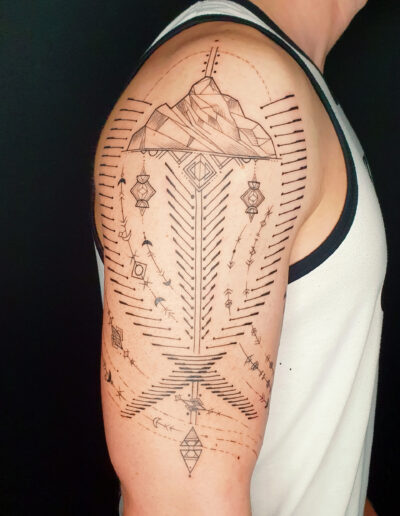 Männer Tattoo